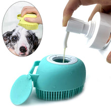 Load image into Gallery viewer, Bathroom Puppy Big Dog Cat Bath Massage Gloves Brush Soft Safety Silicone Pet Care Tool
