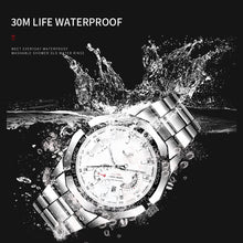 Load image into Gallery viewer, Casual Sport Watches Chronograph Wristwatch Automatic business Movement  Imported Mechanical Waterproof Luminous product
