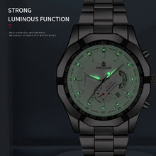 Load image into Gallery viewer, Casual Sport Watches Chronograph Wristwatch Automatic business Movement  Imported Mechanical Waterproof Luminous product
